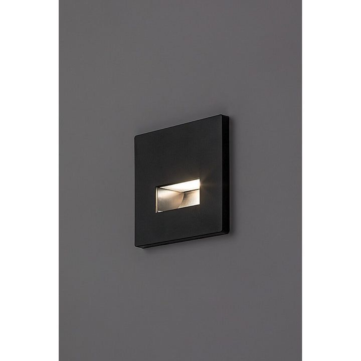 Lunca LED-Lampe 1 W, IP20, schwarz, einstellbare Lichtfarbe 3000, 4500, 6500 K, 77195, 4 Stück