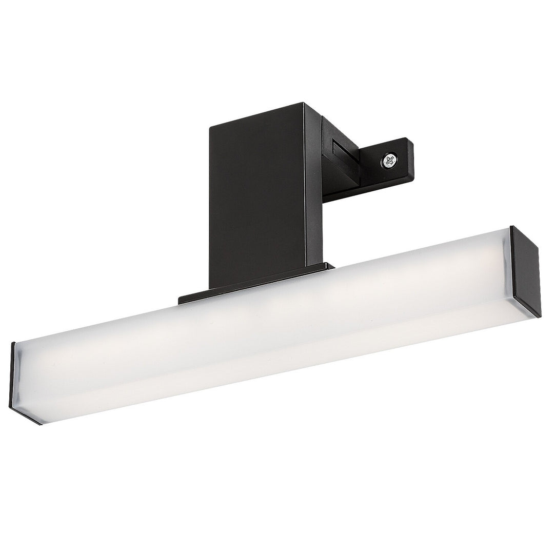 Rabalux Oliro LED-Badezimmerleuchte 4 W, schwarz, IP44, 4000 K, 75050