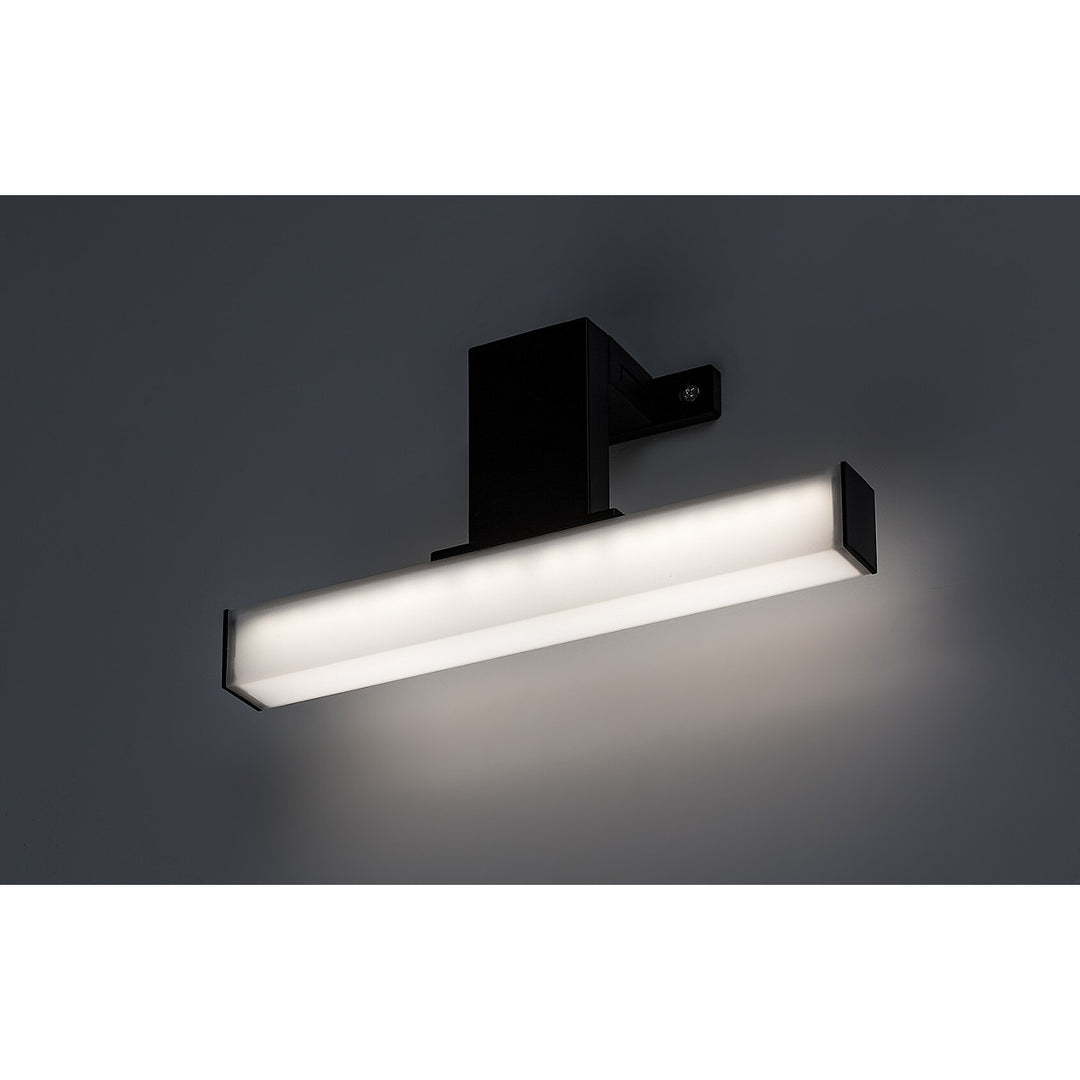 Rabalux Oliro LED-Badezimmerleuchte 4 W, schwarz, IP44, 4000 K, 75050