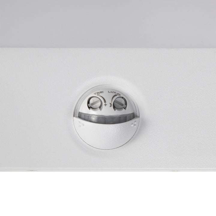 Maclean LED-Leuchte mit Bewegungsmelder, PIR-Bewegungsmelder, Farbe: Weiß, 15 W, IP65, 1560 lm, Lichtfarbe: Neutralweiß (4000 K) MCE344 W, 2 Stück