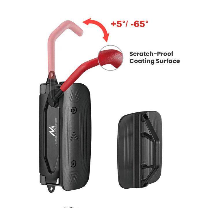 Maclean Wand-Fahrradhalter, max. 30 kg, MC-998, 3 Stück