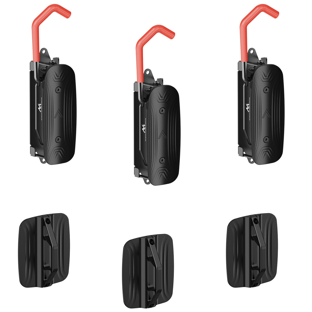 Maclean Wand-Fahrradhalter, max. 30 kg, MC-998, 3 Stück