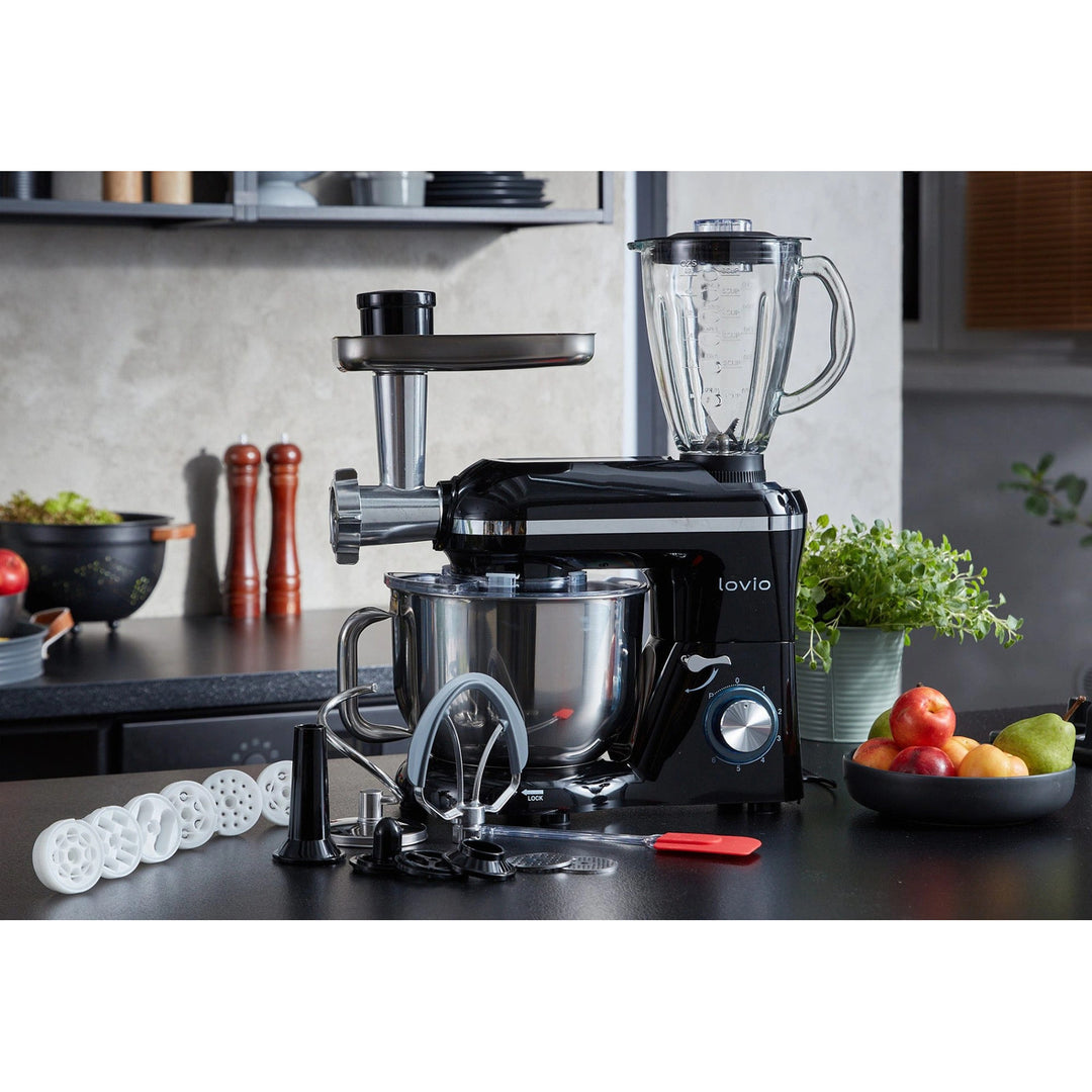 Planetenrührer Lovio ChefAssistant Plus, schwarz, LVSTM02PBK