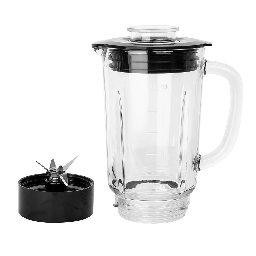 LOVIO Standmixer LVJBL001, Leistung 500 W, Glasbehälter 600 ml, 3 Flaschen