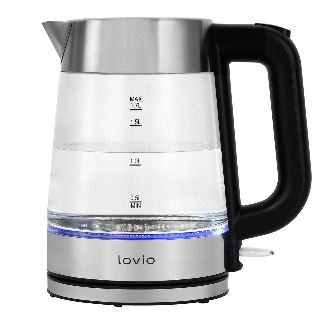 Lovio LVGEK001 kabelloser Glas-Wasserkocher