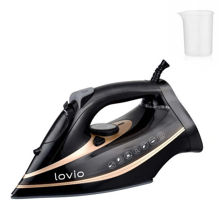 LOVIO LVSA001 Handdampfbügeleisen mit Keramiksohle