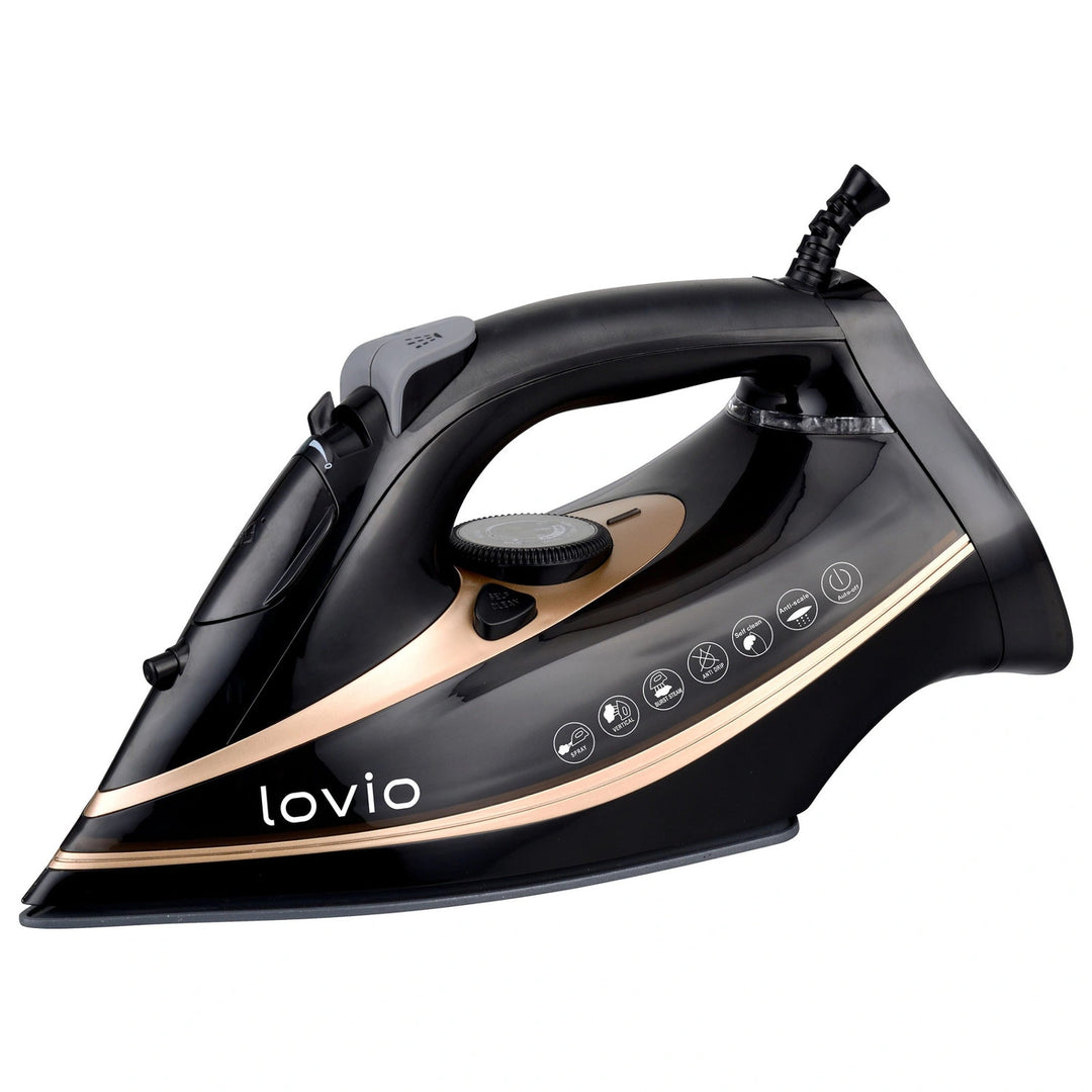 LOVIO LVSA001 Handdampfbügeleisen mit Keramiksohle