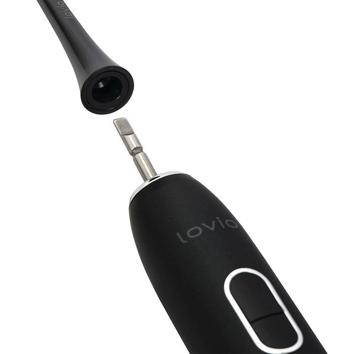 Elektrische Zahnbürste Lovio SonicProtect PRO, schwarz, LVTB124BK