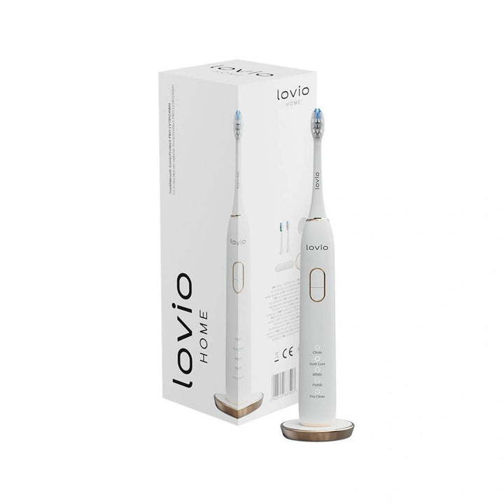 Elektrische Zahnbürste Lovio SonicProtect PRO, weiß, LVTB124WH