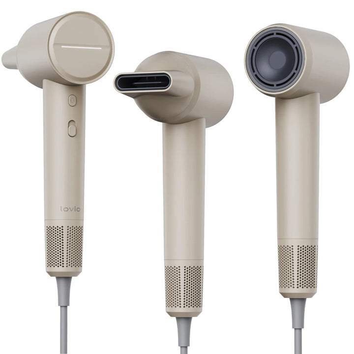 Professioneller Haartrockner Lovio Air Flow, beige, LVHD001BE