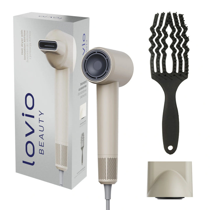 Professioneller Haartrockner Lovio Air Flow, beige, LVHD001BE