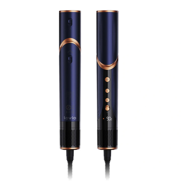 8-in-1-Haartrockner und Lockenstab mit Ionisierung LOVIO AirStyle LVHS001BL