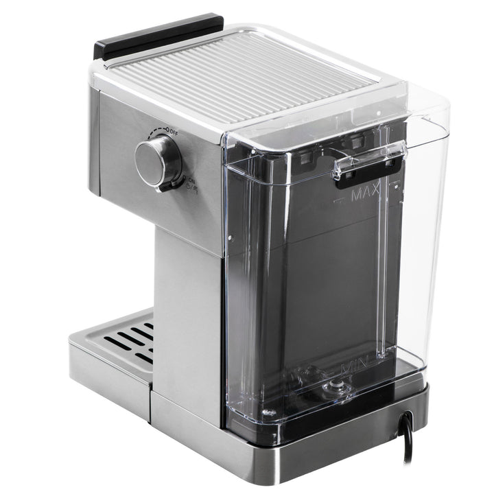 Kaffeemaschine mit 20 bar, Thermoblock, Milchaufschäumer, 5-in-1, Adler AD 4390