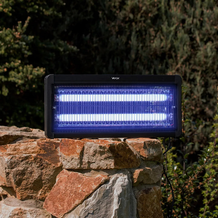 Insektenvernichtungslampe gegen Mücken, Fliegen und Motten, elektrische Falle, UV, 20 W, Vayox