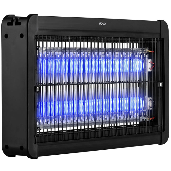 Insektenvernichtungslampe gegen Mücken, Fliegen und Motten, elektrische Falle, UV, 20 W, Vayox