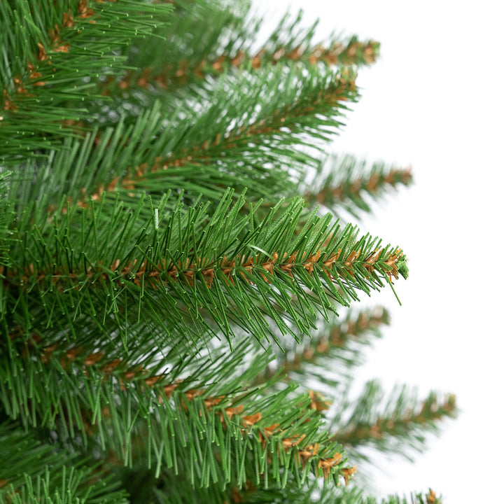 Fichten-Weihnachtsbaum auf einem Premium-Ständer, 200 cm, dicht und naturgetreu, Damich