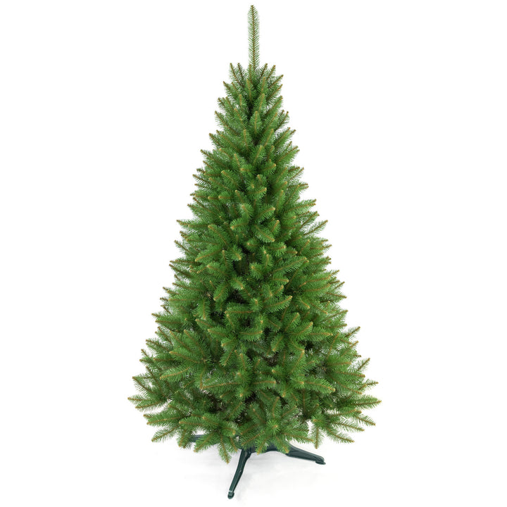 Fichten-Weihnachtsbaum auf einem Premium-Ständer, 180 cm, dicht und naturgetreu, Damich