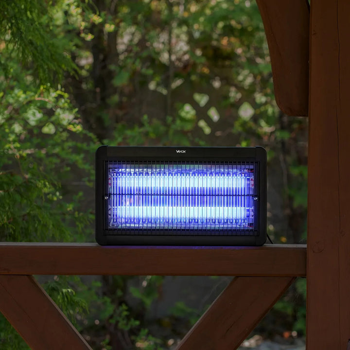 Insektenvernichter gegen Mücken, Fliegen und Motten, elektrische Falle, UV, 20 W, Vayox, 2 Stück