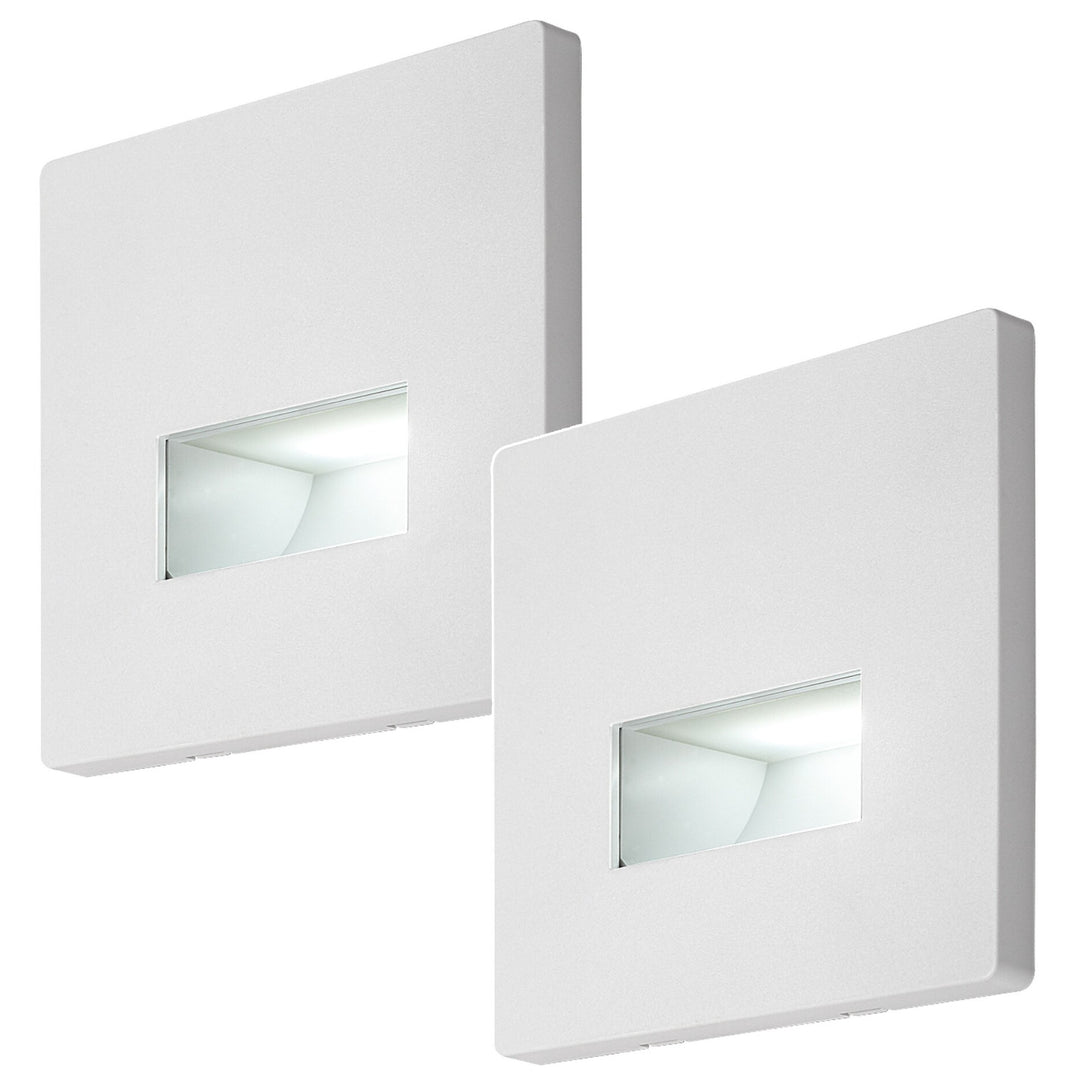 Lunca LED-Lampe 1 W, IP20, weiß, einstellbare Lichtfarbe 3000, 4500, 6500 K, 77196, 2 Stück