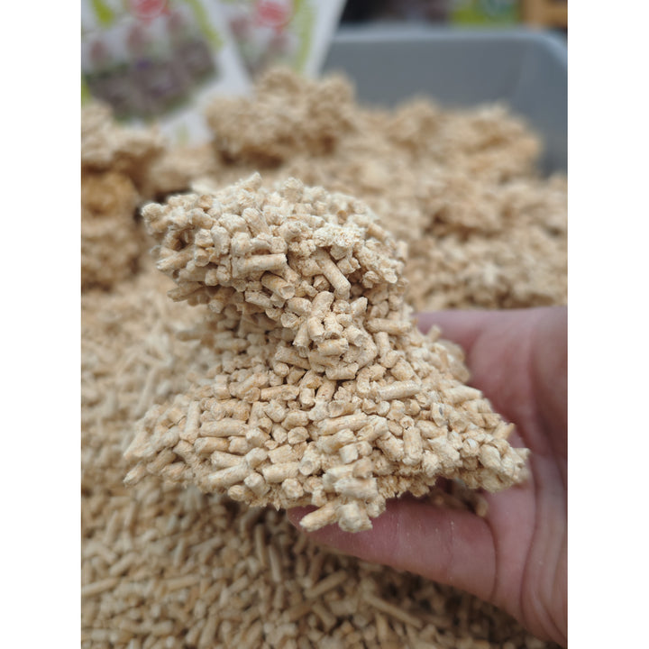 Klumpendes Katzenstreu, Animax Golden Line 3 mm, kleine Körner, 2 x 7-Liter-Beutel