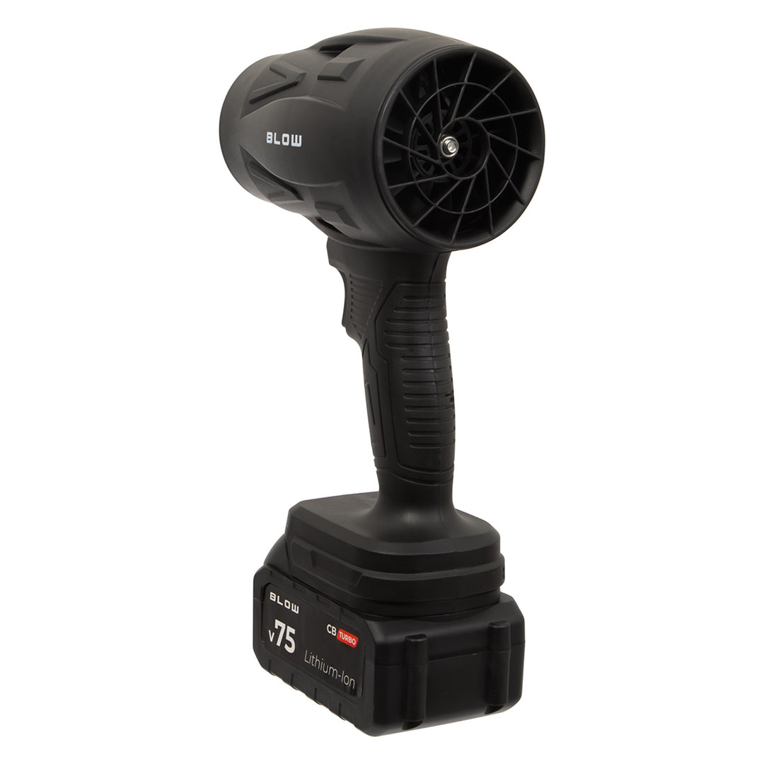 Akku-Laubbläser BLOW 21V CB TURBO, 130.000 Umdrehungen, 2,4 Ah, Transportkoffer