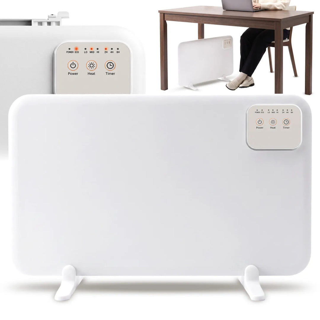 Cronos Infrarot-Heizplatte für unter dem Schreibtisch, Leistung 120 W, Timer, 3 Leistungsstufen, DCH-150