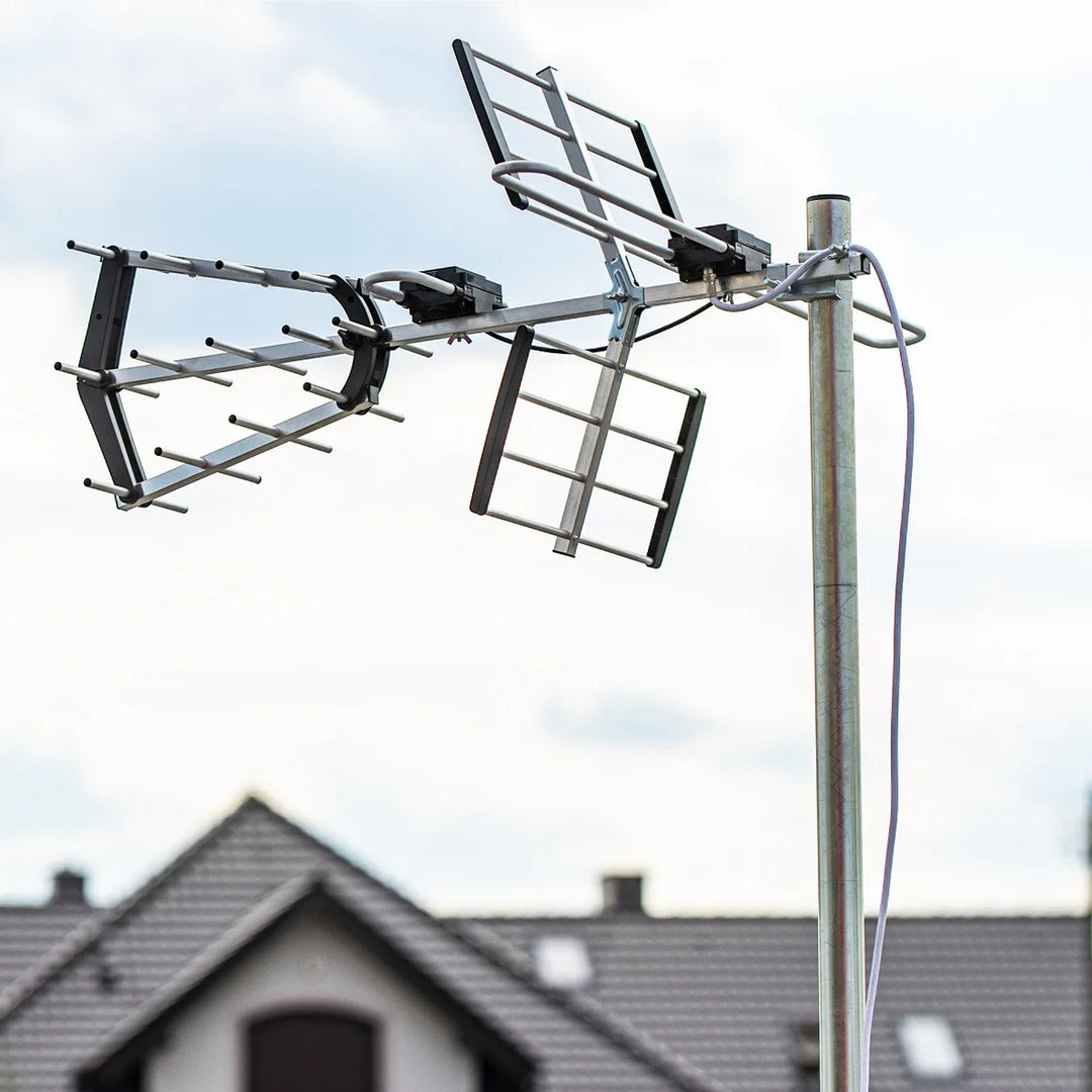 DVB-T/T2-Richtantenne VA900 COMBO mit LTE-Filter, aus Aluminium, Vayox