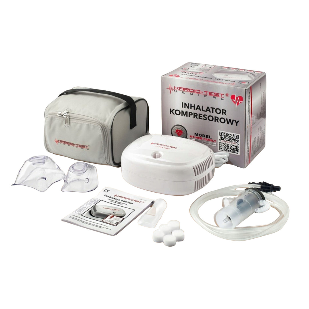 Kompressor-Inhalator, 2 Masken, KT-NEB FAMILY, Techmed
