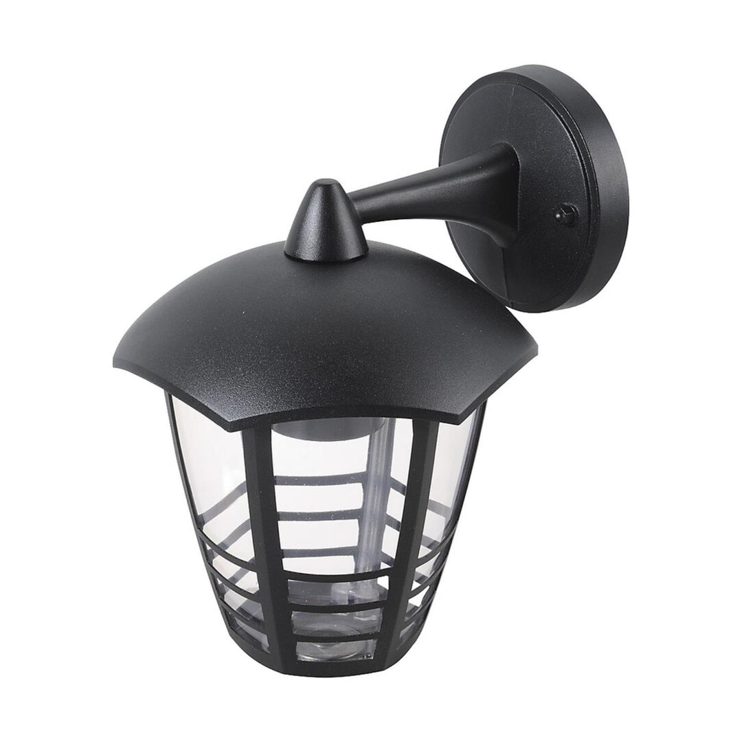 Rabalux-Wandleuchte, für den Außenbereich, IP44, E27, max. 60 W, schwarz, Marseille, 2 Stück
