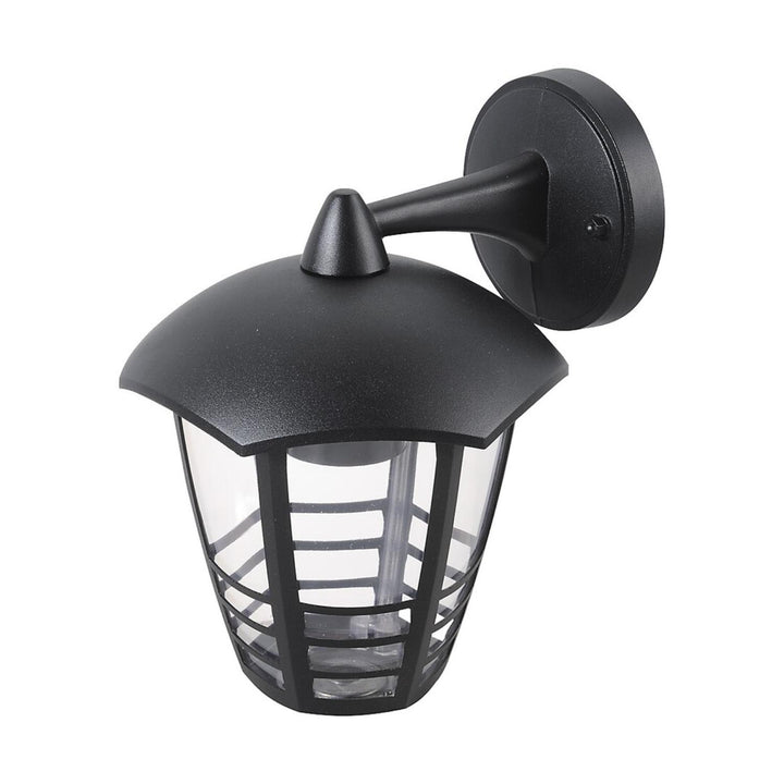 Rabalux-Wandleuchte, für den Außenbereich, IP44, E27, max. 60 W, schwarz, Marseille, 2 Stück