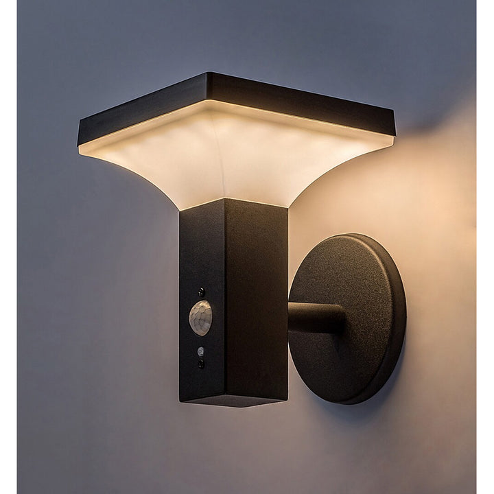 Rabalux-Leuchte, Wandleuchte, für den Außenbereich, solarbetrieben, IP44, 4-W-LED, Geleen, 4 Stück