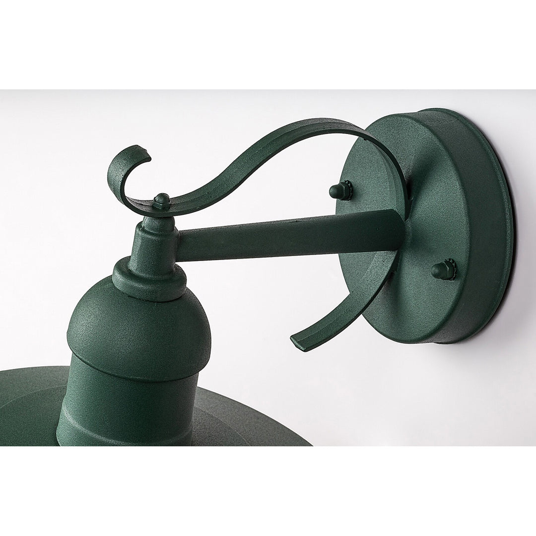 Rabalux-Wandleuchte, für den Außenbereich, IP44, E27, max. 60 W, grün, Oslo, 4 Stück