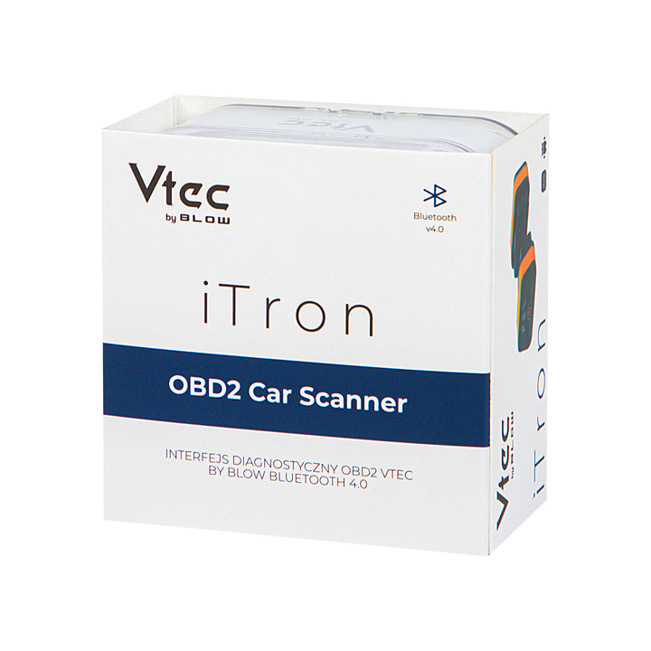 OBD2-Diagnoseschnittstelle Vtec iTRON Blow, Bluetooth 4.0, drahtlose Kommunikation mit dem Bordcomputer des Fahrzeugs, hohe Kompatibilität, 58-660#