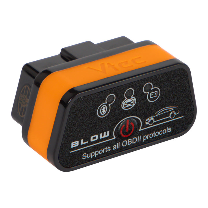 OBD2-Diagnoseschnittstelle Vtec iTRON Blow, Bluetooth 4.0, drahtlose Kommunikation mit dem Bordcomputer des Fahrzeugs, hohe Kompatibilität, 58-660#
