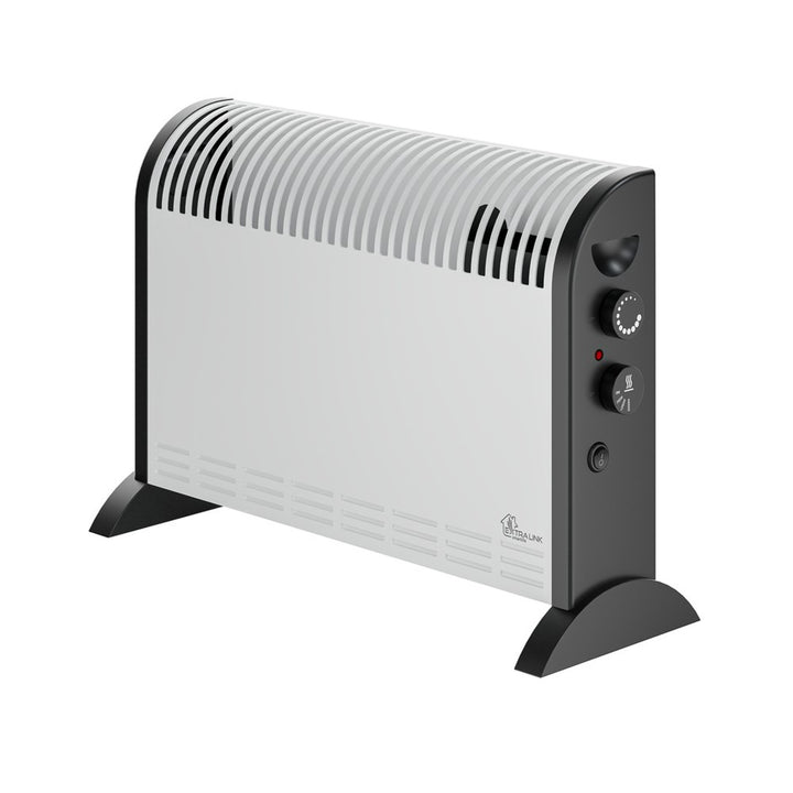 Extralink Elektro-Konvektorheizung, Leistung 2000 W, integriertes Gebläse zur Wärmeverteilung, 3-stufige Regelung, Turbo-Modus, LCV-06