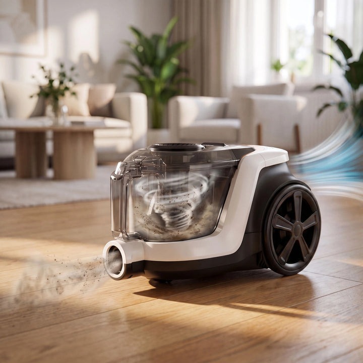 Beutelloser Staubsauger LOVIO VacuuFlex L PRO LVCVC004, 899 W, 3 l, Fernbedienung