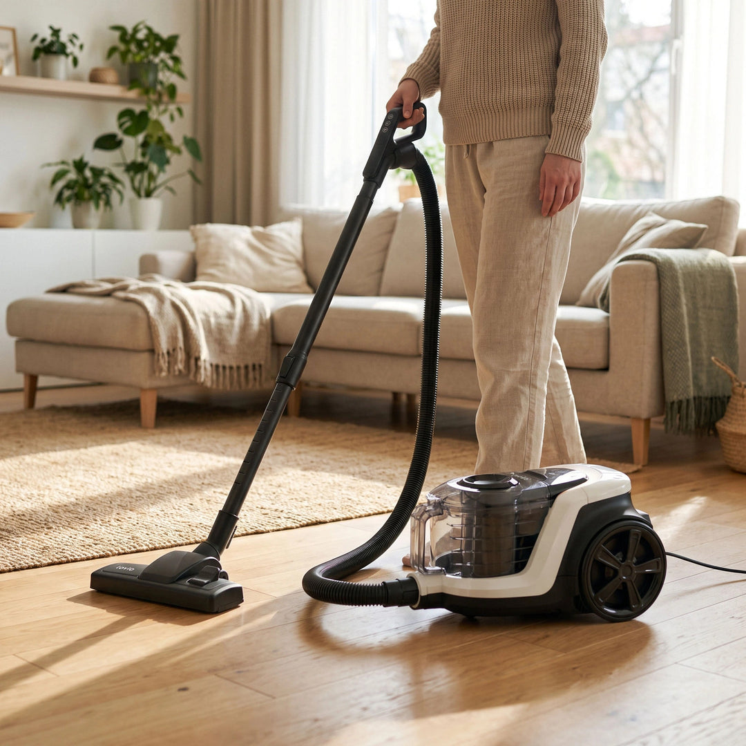 Beutelloser Staubsauger LOVIO VacuuFlex L PRO LVCVC004, 899 W, 3 l, Fernbedienung