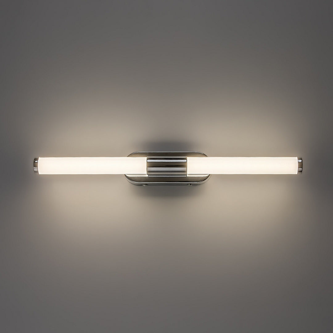 Innenwandleuchte Tenebra, LED 6 W, 730 lm, 4000 K, L 40 cm, IP44, Chrom, 75094