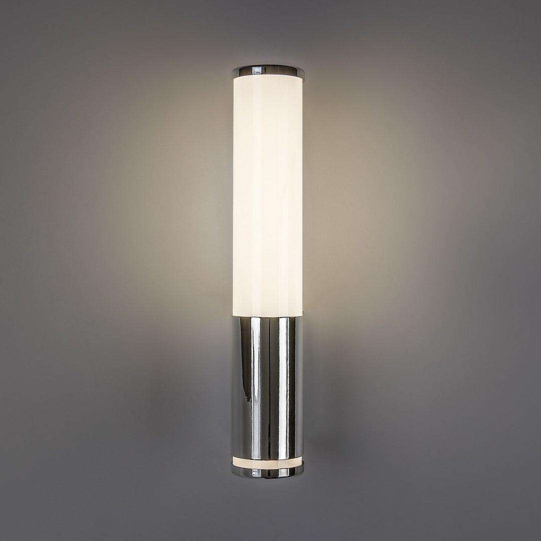 Innenwandleuchte Tenero, LED 6 W, 4000 K, 600 lm, H 29 cm, Chrom, IP44, 75100