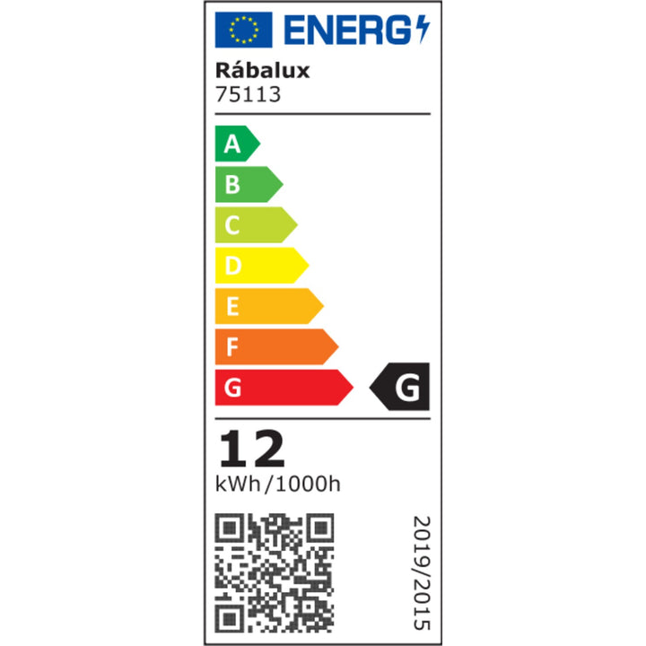 Badezimmer-Wandleuchte, Seyra, LED 12 W, 4000 K, 910 lm, L 60 cm, schwarz, IP44, 75113