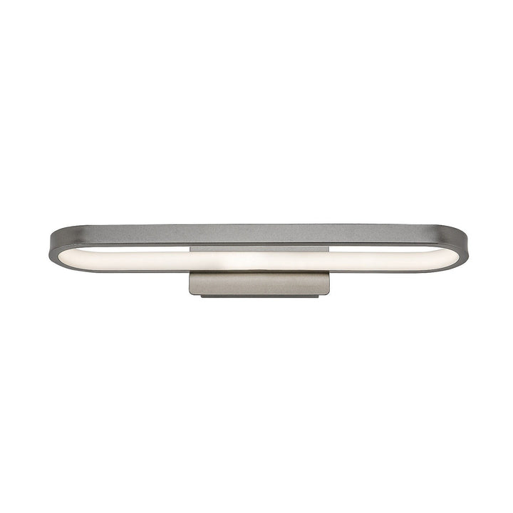 Badezimmer-Wandleuchte, Odran, LED 15 W, 1200 lm, 4000 K, L 40 cm, Gunmetal, IP44, 75114