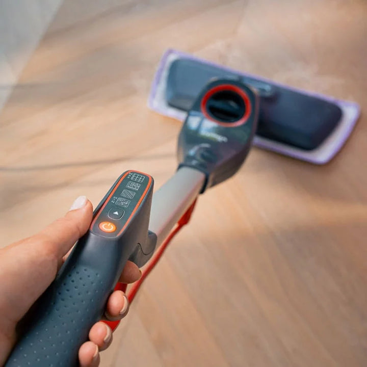 Vileda Steam Plus XXL Pro Dampfmopp, tötet 99,9 % der Bakterien ab, ideal für große Flächen, für alle Bodenbeläge geeignet, 180835
