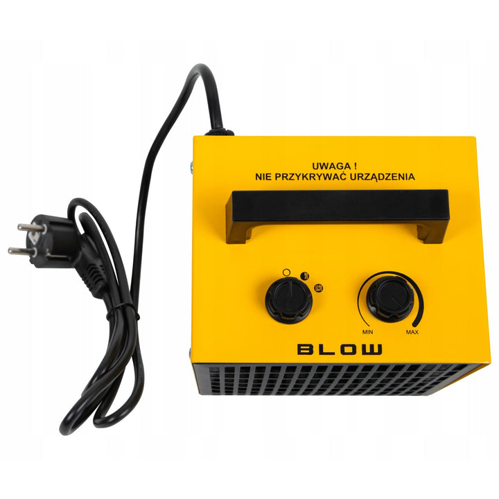 Blow-Heizgerät, Leistung 2000 W, 2 Heizstufen, einstellbarer Thermostat, Überhitzungsschutz, 44-904#