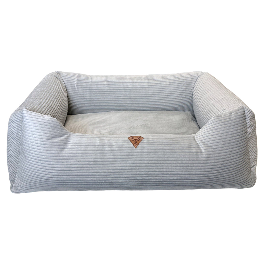 Premium-Hundebett aus Cord, 120 x 100 cm, zerlegbar, Dogs4life