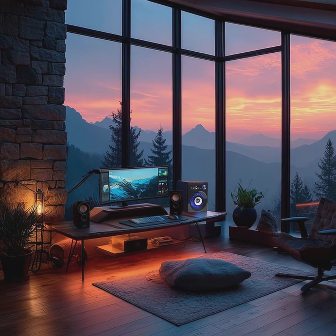 Audiocore AC910 2.1 Bluetooth Multimedia Lautsprechersystem Lautsprecher Subwoofer 280W P.M.P.O. Radio SD-Kartenslot AUX