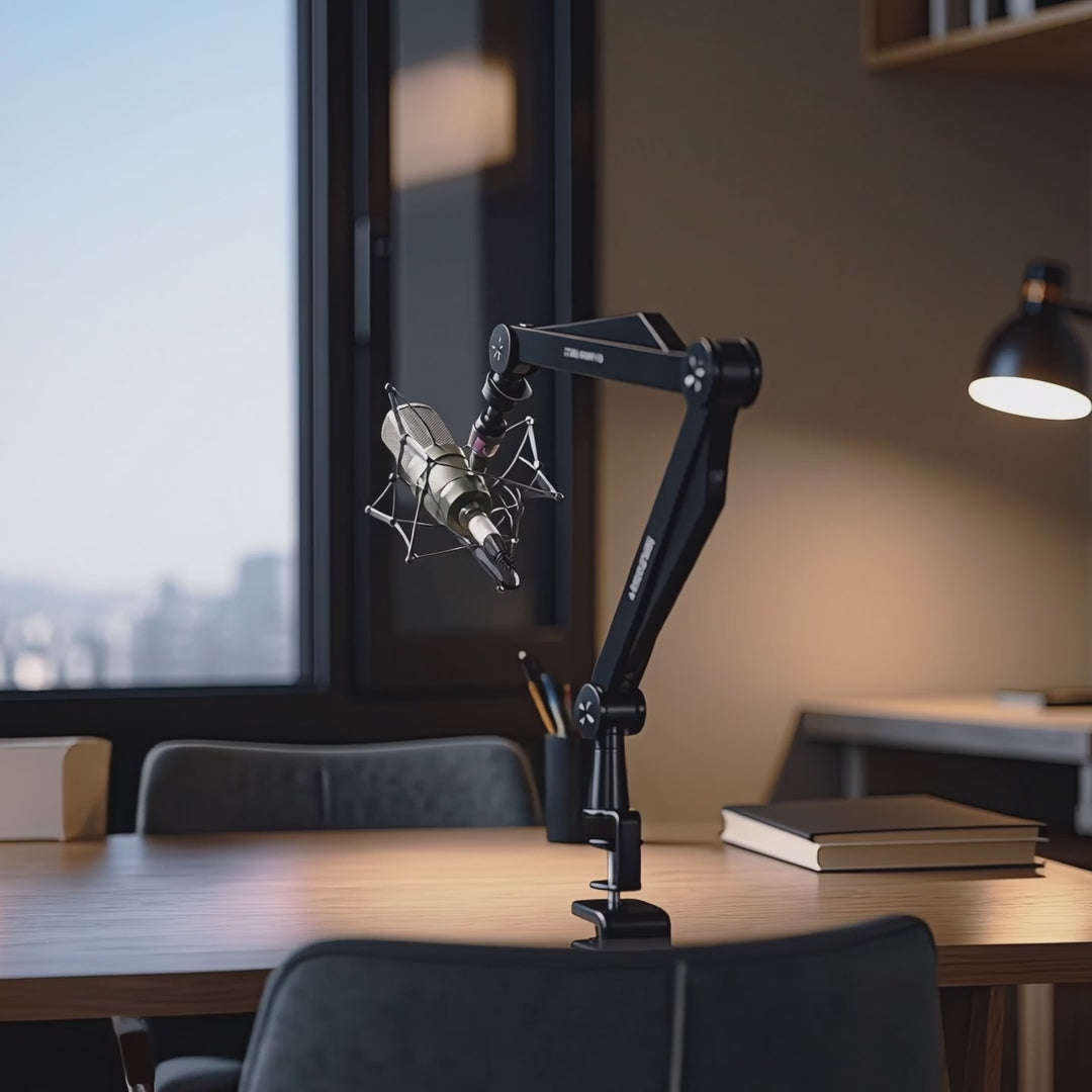 Mikrofonhalter 3/8" und 5/8" NanoRS, 1kg max, RS422