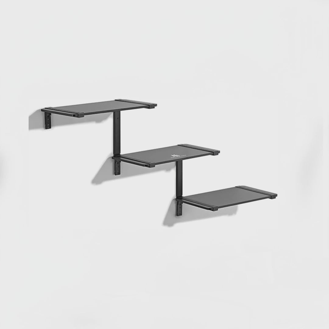 Maclean dreistöckige modulare Regale, 30kg max, MC-974