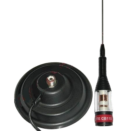 CB Funk Antenne Magnet Sunker CB 115 148cm Leistung: 600W