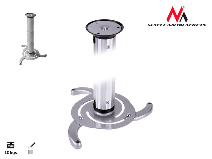 Maclean Brackets Beamerhalterung MC-517S Halterung Deckenhalterung Projektorhalterung