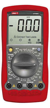 Das professionelle Digital-Messgerät UT58C - UNI-T UT58C von Uni-t ist ein universelles Multimeter mit einer Reihe von Messfunktionen.